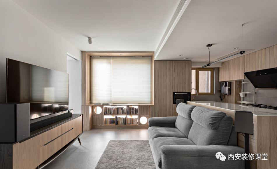 65㎡一室改造,变身单身开放宅