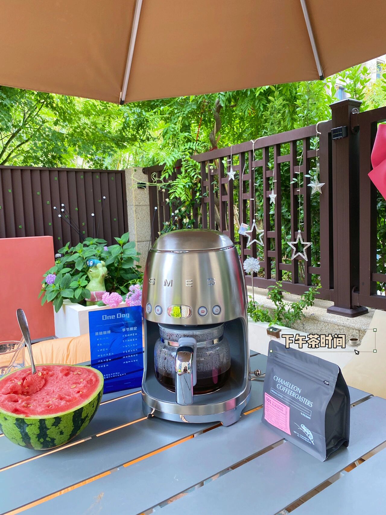 绣球花|一楼60㎡小院，向下挖地40cm，打造成下沉式的庭院花园，非常好看