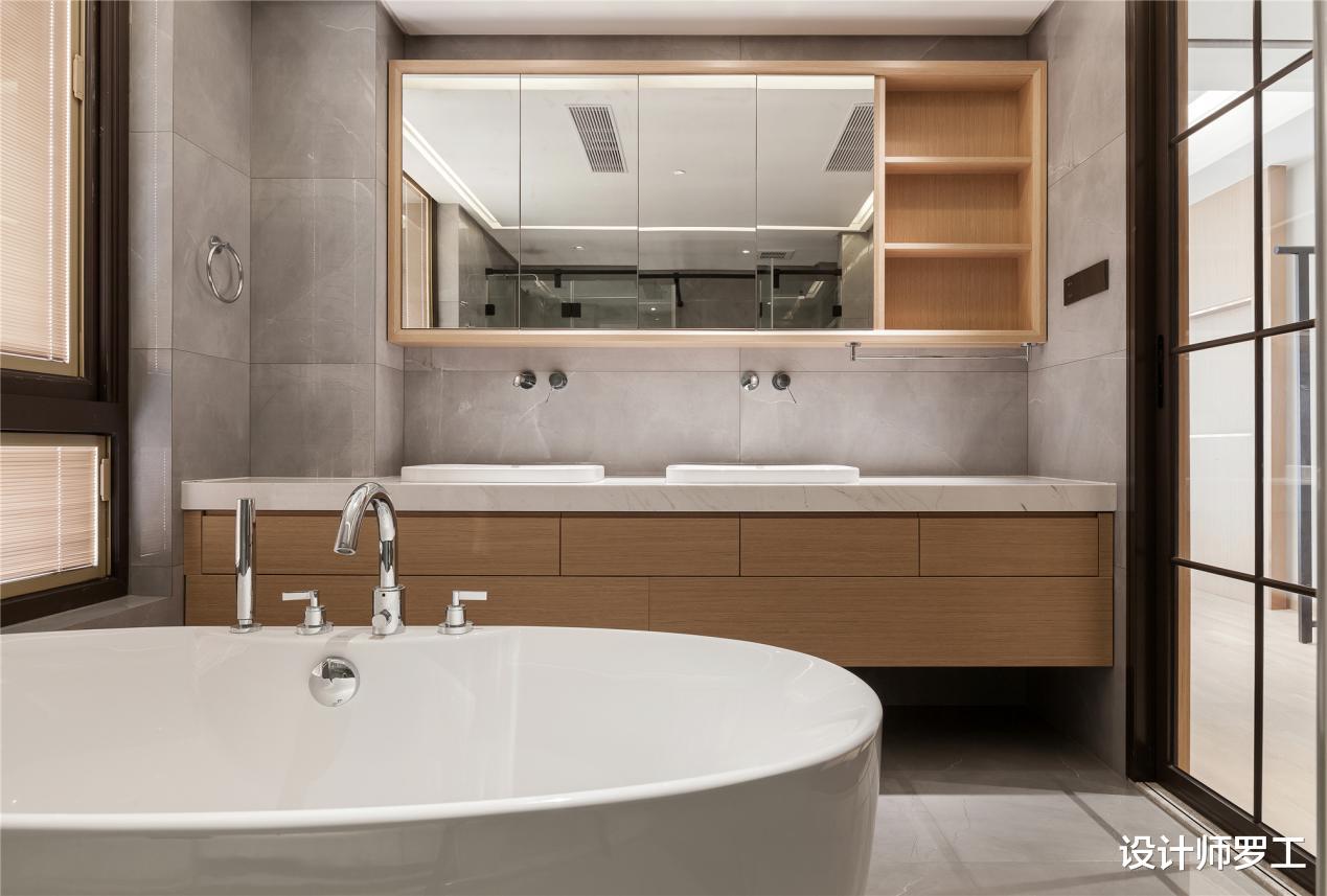 看了这套308㎡现代原木风大平层,那叫一个治愈,让人羡慕