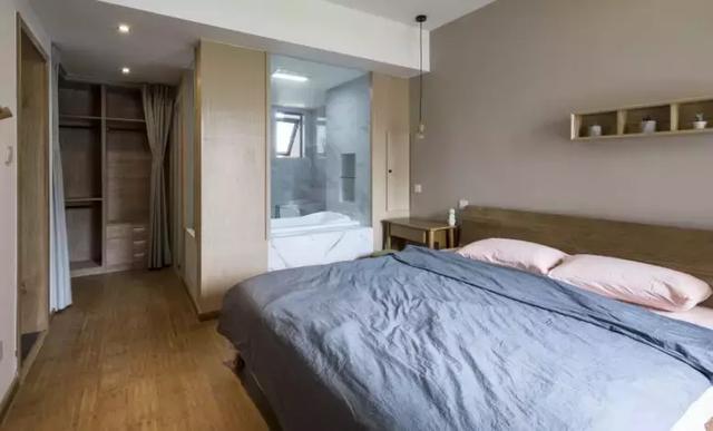 124㎡原木风家居，舒适干净井井有条，纯粹得让人极度舒适