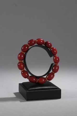 老蜜蜡|欧洲回流-百年老蜜蜡枣珠手串