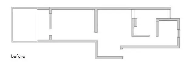 50㎡一字型公寓,玄关鞋柜可做电视墙,超经典的简约一居室
