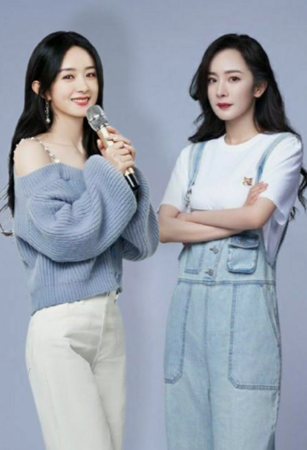 赵丽颖|赵丽颖杨幂的合照, 一一线流量明星, 你们最喜欢谁