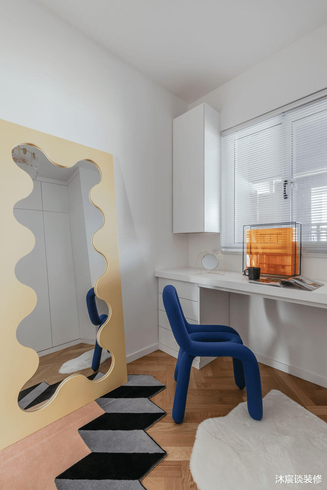 只要软装搭配得好,就算全屋大白墙也很惊艳!