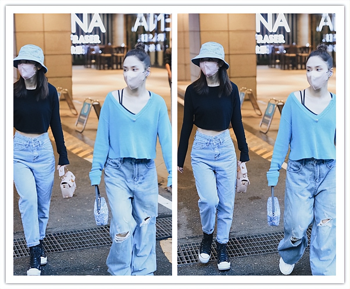 阿Sa|阿Sa的娃娃脸拖后腿了,穿露脐装美上加美,好身材就是迷人