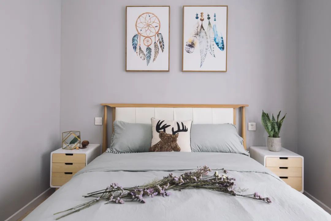 床尾墙不要浪费,这样设计比多买10㎡都值!