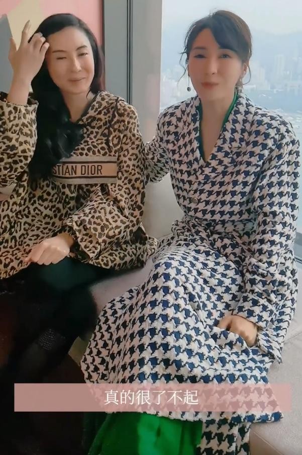 黎姿|50岁黎姿和41岁张柏芝同框 打针脸和自然脸差距太大了