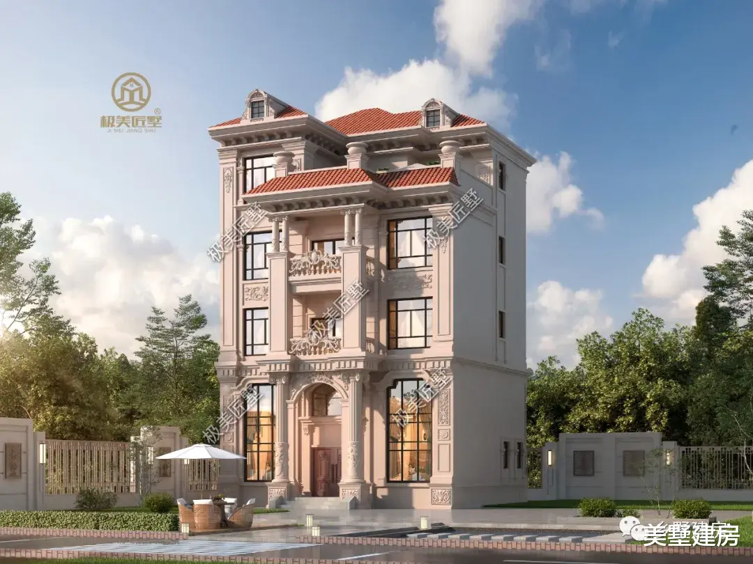 农村豪华四层大别墅，一家人都住的下，喜欢快快收藏