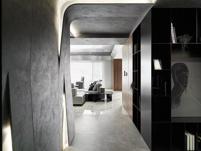 “裸感”水泥墙,越裸越高级!