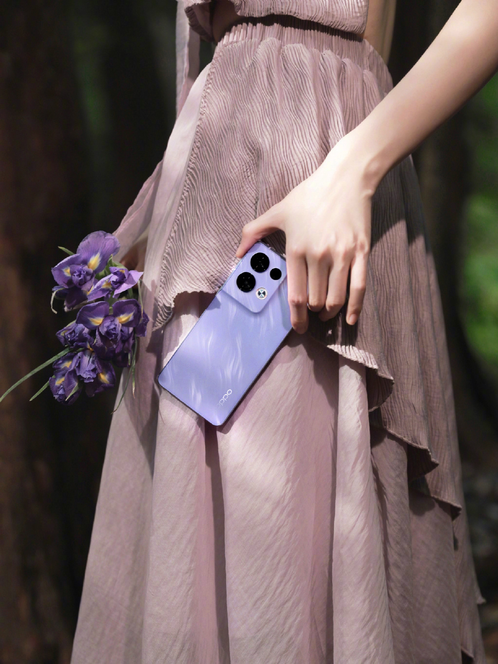 |97%好评+夏日花仙紫，高颜值强拍摄的OPPO Reno8入手不亏