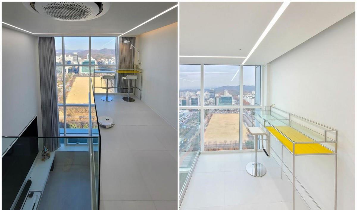 50㎡跃层公寓，装修“简”过头了！全屋刷大白墙，悬空书房很过瘾