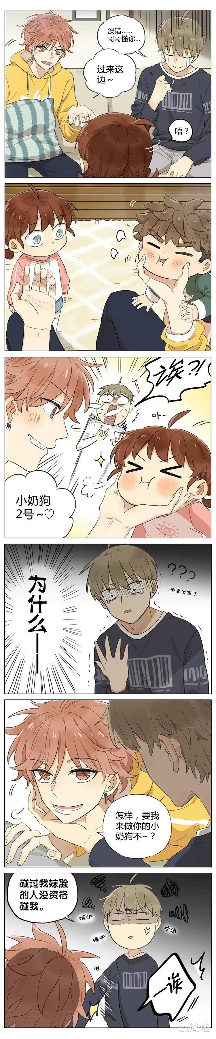 小奶狗|「漫画」哥哥是大笨蛋：召唤小奶狗