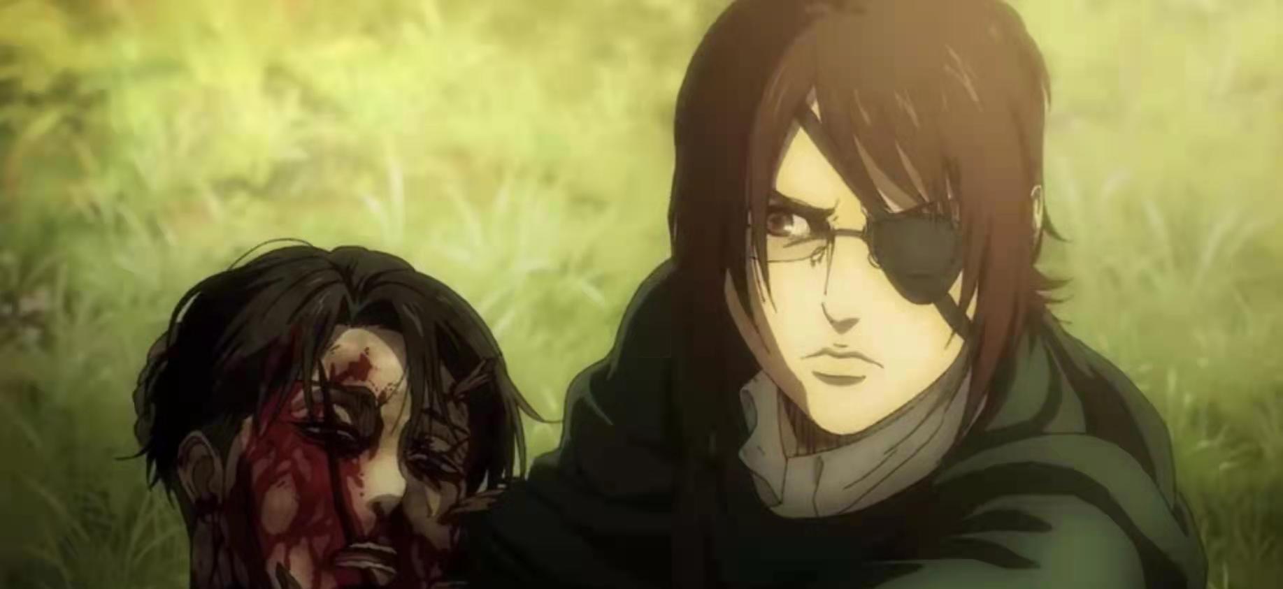 利威尔·阿克曼|进击的巨人最终季：第十七集中的众生相，利威尔威尔浑身是血