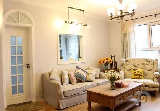 68㎡两室一厅，半包5万的北欧简素小家