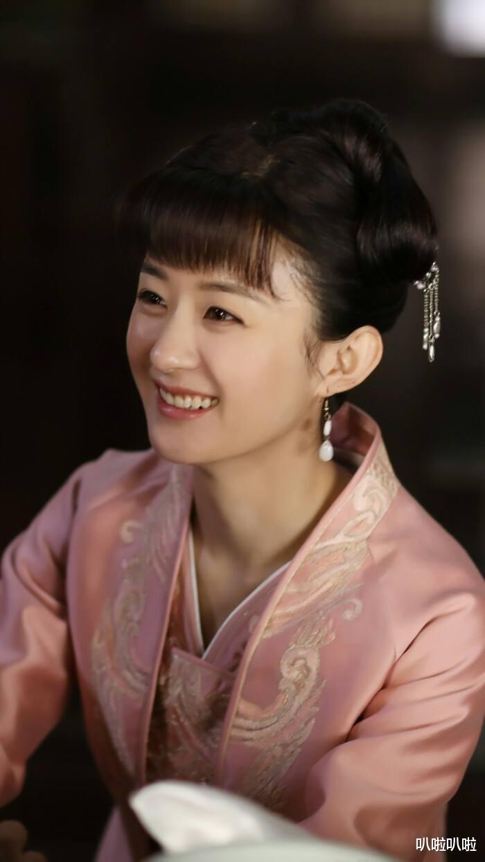 林依晨|圆脸、肉鼻、笑眼，这8位女星长着一张福气脸，看着就舒服