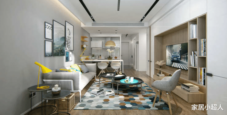 83平的小户型,改造尴尬的厨房,整个房间都大变样