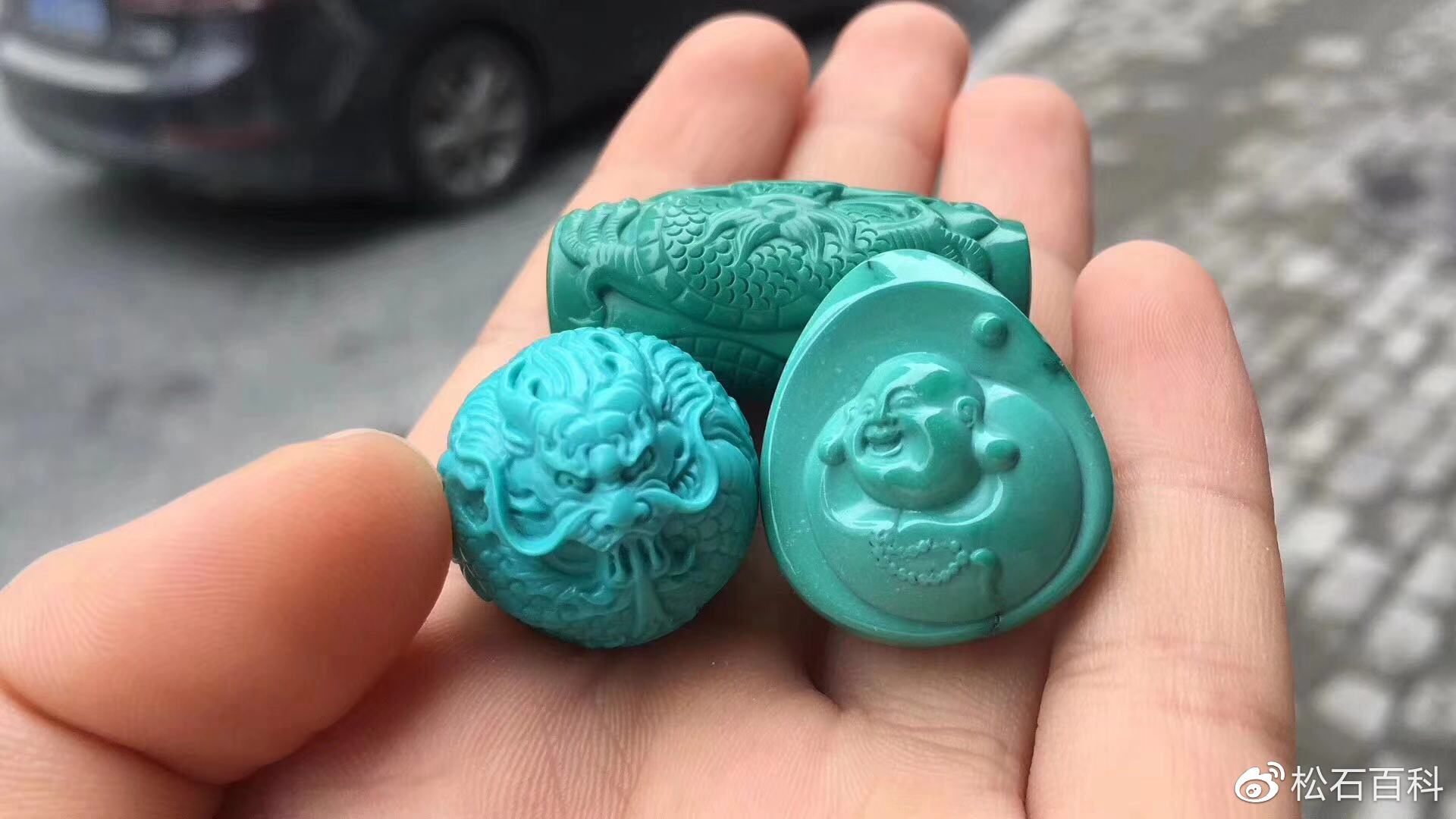 绿松石|什么是绿松石把玩件?