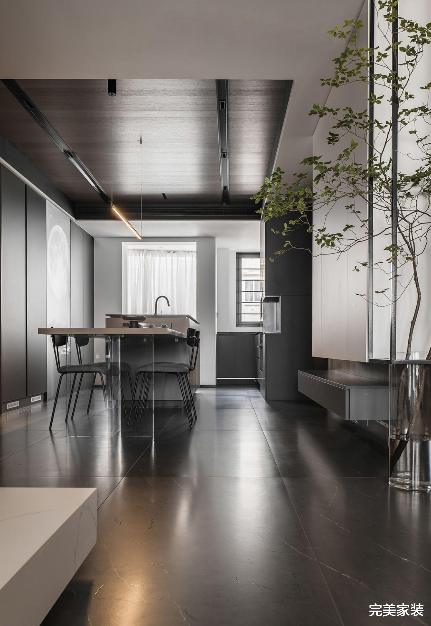 杭州90后室内设计师的家,140㎡空间里充满新鲜感,让人眼前一亮!