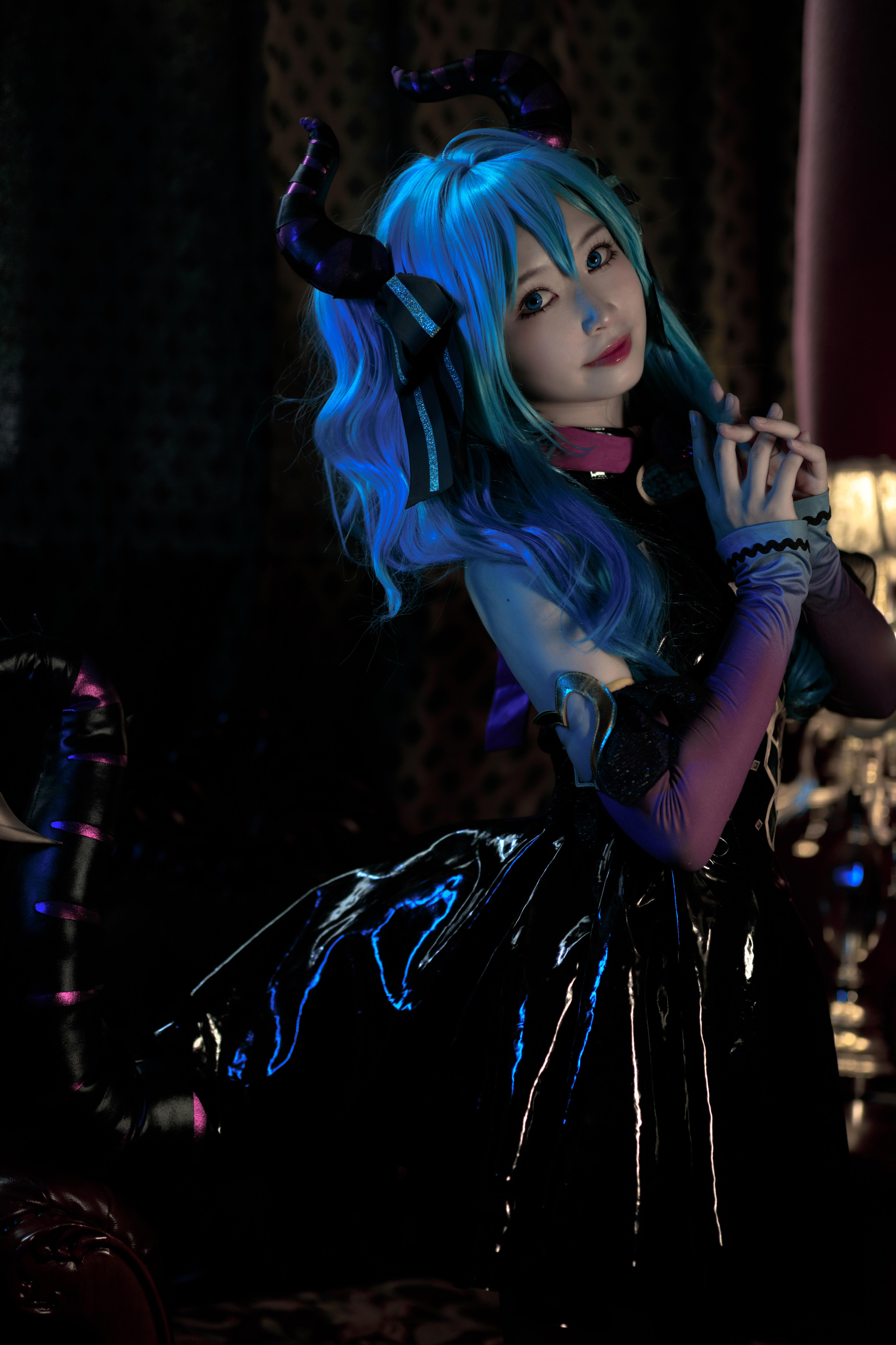 vocaloid|《Vocaloid》小恶魔·初音cosplay