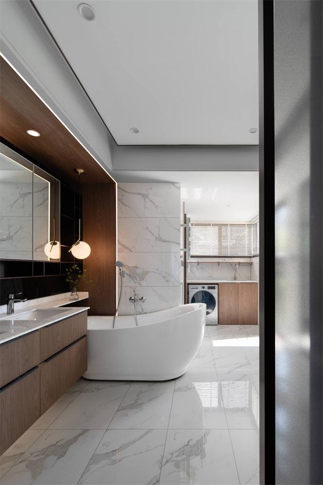 250平别墅设计,大气时尚灰色系的现代轻奢风就是不一样