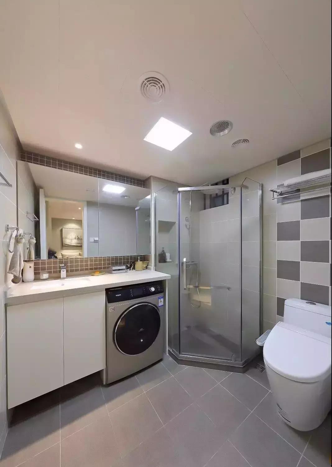 58㎡一居改两居,餐厅卡座与厨房吧台相连,开放式格局真实用!