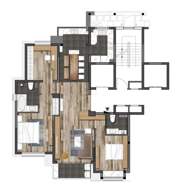 一不小心,就把家装成年轻人最喜欢的模样,难怪大家说看着就舒服