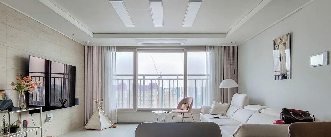 事实证明:硬装越简单,房子越显大,90㎡装修结束像是多送了20㎡