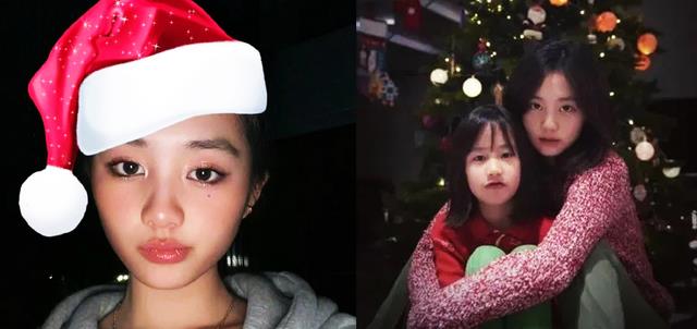 黄磊|黄磊女儿圣诞妆容再引争议，浓妆示人被批太过早熟