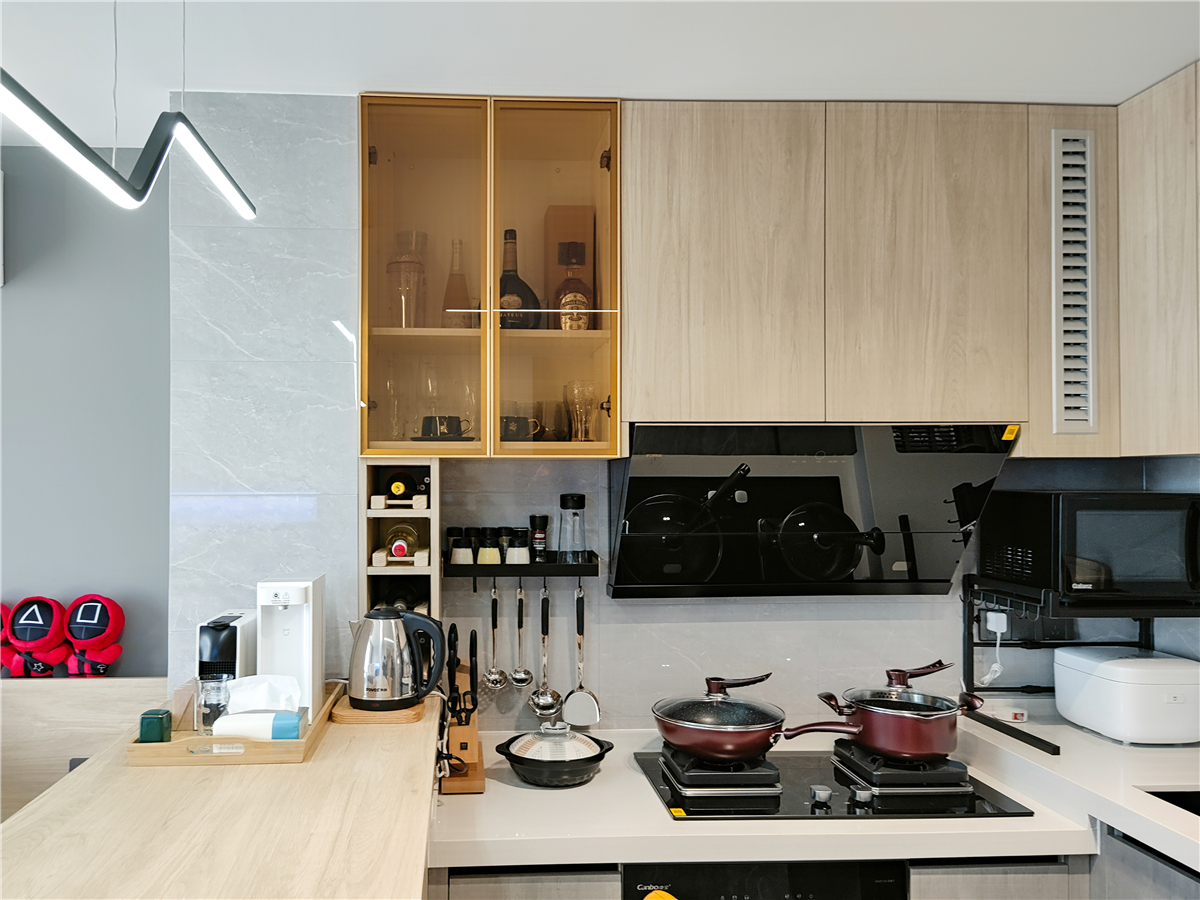 宝山区51平一室户改造,开放式功能齐全!