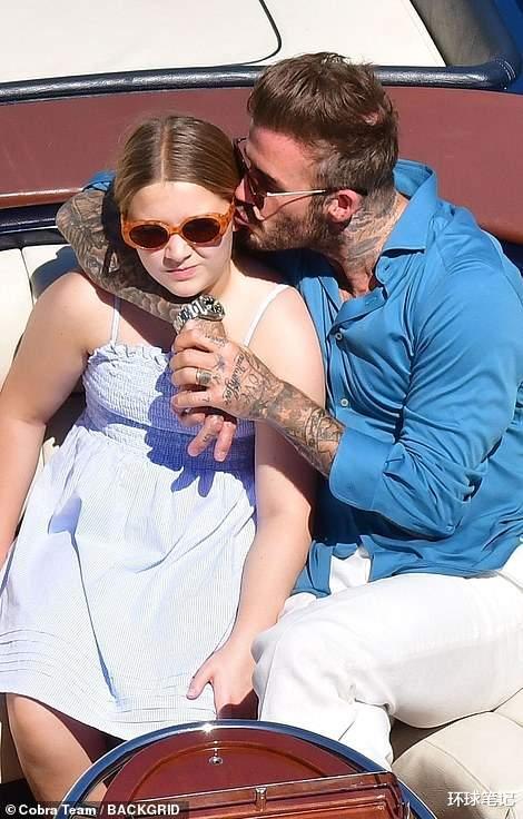 哈珀·贝克汉姆|贝克汉姆到威尼斯,10岁小七白白胖胖惹人爱,跟老妈反差大