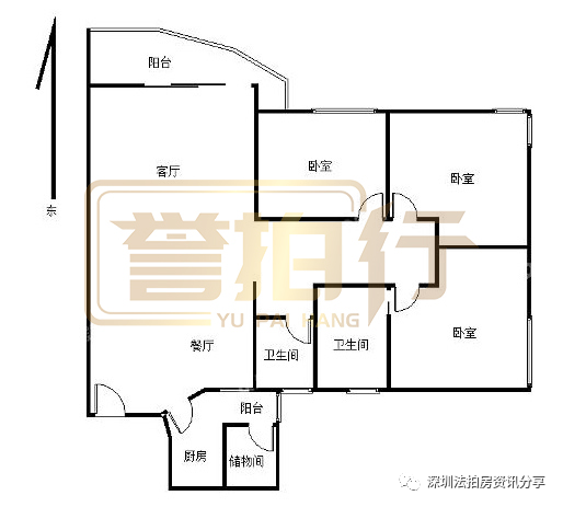 華僑城|南山法拍｜華僑城假日灣華庭1棟13E房136.35㎡