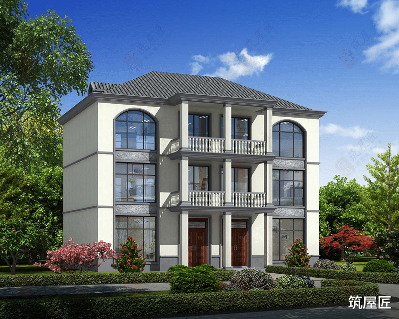 农村3层别墅如何规划?9款农村别墅设计,2022建房就选它