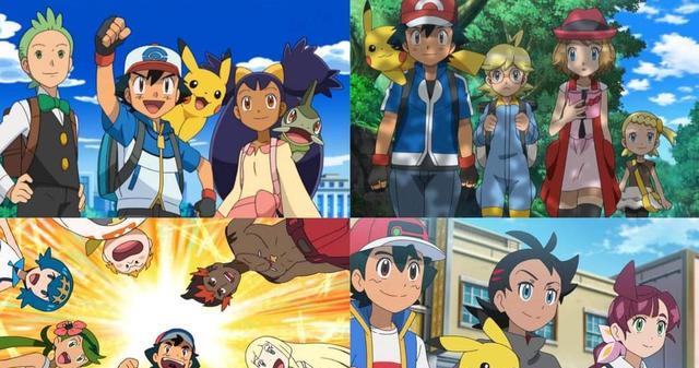 |宝可梦动画:八个世代小智队友阵容汇总事实证明小刚才是真爱
