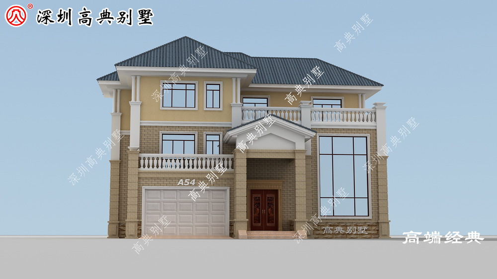 这样的设计和配色,简直是农村别墅的一条清流!经典又耐脏