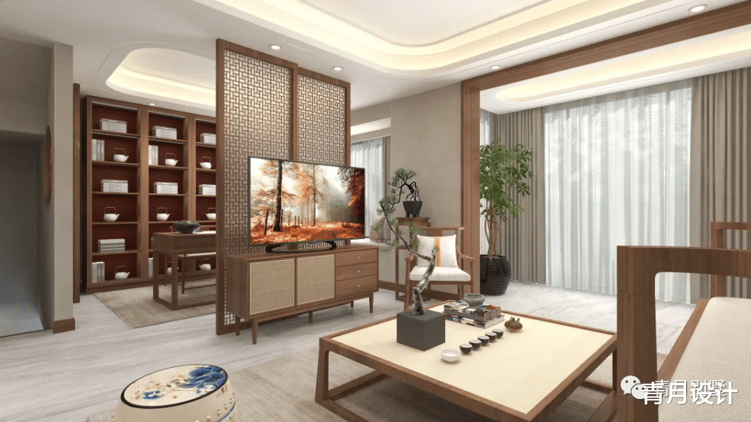 卧室|这栋别墅把新中式的贵气典雅呈现得淋漓尽致，村长看了都说高