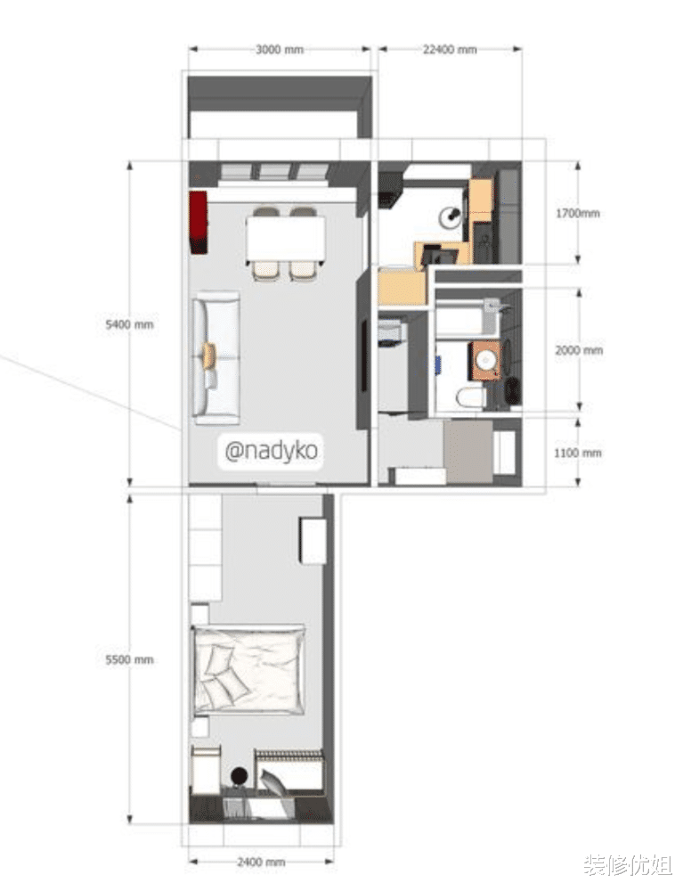 看了这套教科书式的小户型,每1厘米都经过深思熟虑,必须晒晒