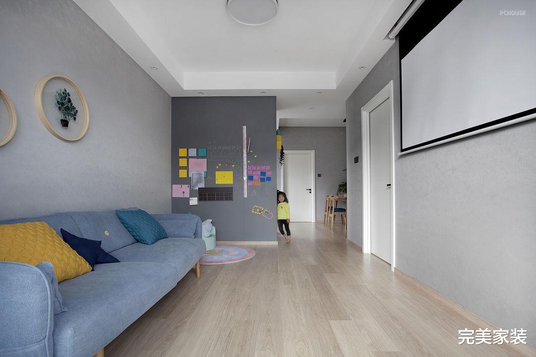 廊坊|重庆中年夫妻改造120平学区房，给两个孩子温馨的家，一起看看