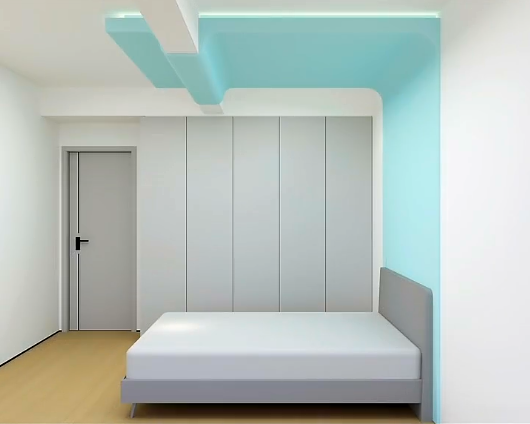 卧室中间横梁的设计方案,看有你喜欢的吗?