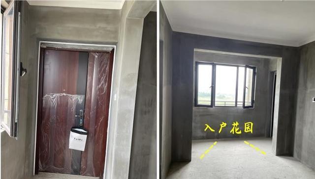 有个入户花园赚了，4.5改成玄关，L型鞋柜、斜面换鞋凳，独一份