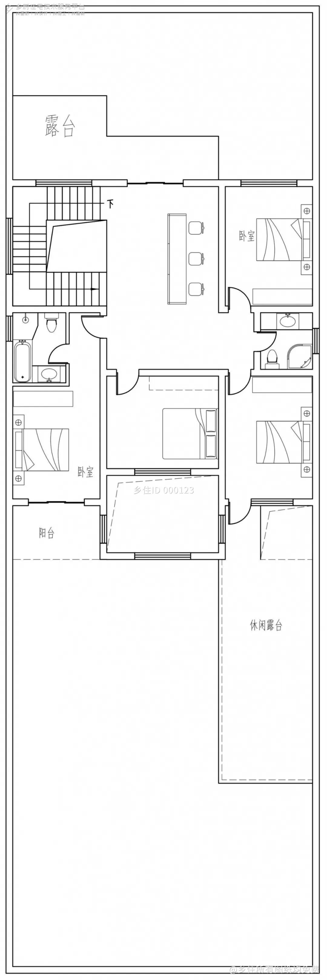 乡住科技免费图纸精选8款民宿别墅自建房图纸,优雅恬静的民宿风光让人心旷神怡