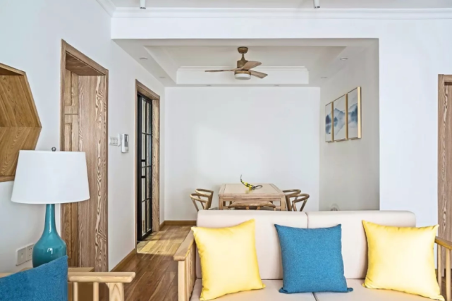 134平用传统中式园林的设计,少了几分浓墨重彩多几分雅致清宁