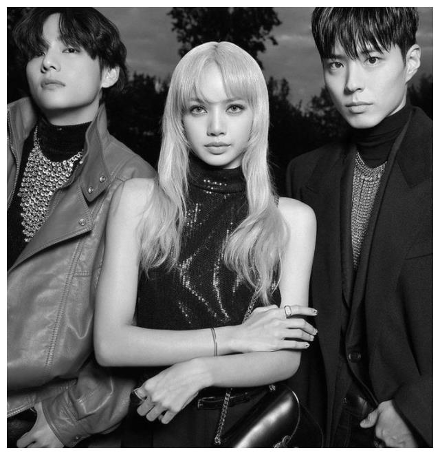 lisa|世一帅、世一美同框！Lisa、V、朴宝剑合体看秀，V这举动被赞绅士