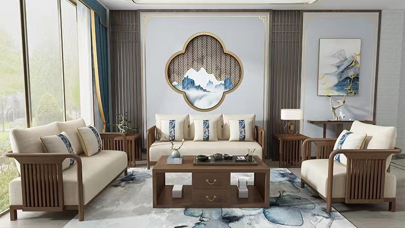 新中式风格的设计，是另一个古典雅致的味道