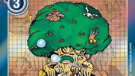 数码宝贝|数码宝贝：龙套数码兽翻身，躲在森林里追捕猎物，不愧是树海之主