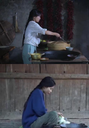 李子柒|越南博主抄袭李子柒拍摄手法：服装发型如出一辙，连奶奶和狗都山寨