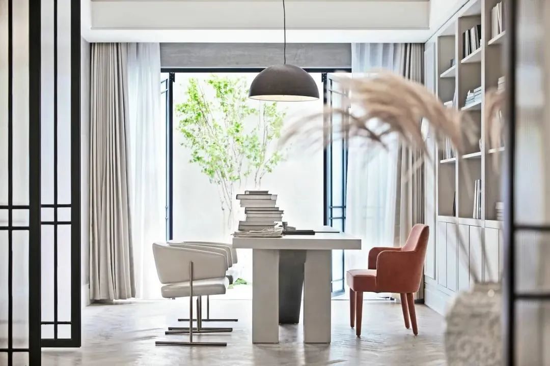 149㎡法式轻奢风格,线条与色彩融合,轻奢好浪漫