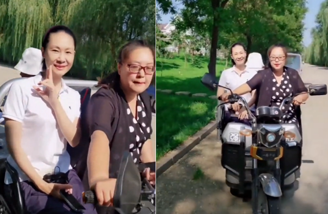 于文华|57岁于文华豪宅中大口吃面！用手抓大葱太豪放，碗下垫桌布好讲究