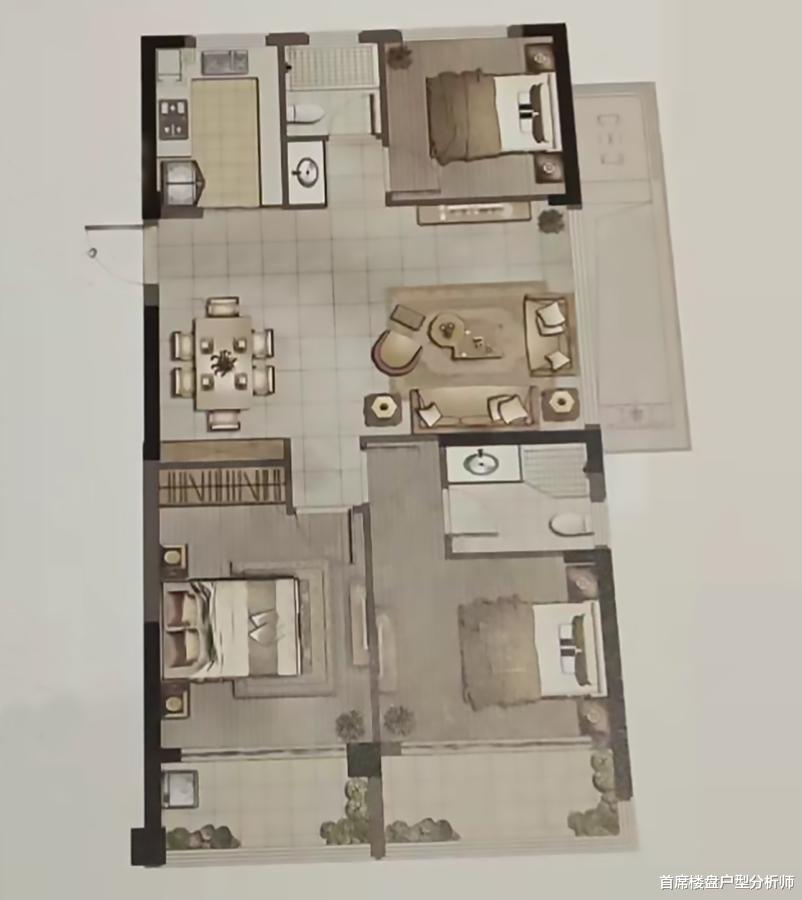 敢问开发商,主卧衣柜都塞不下,这样的房子是怎么被建设出来的?