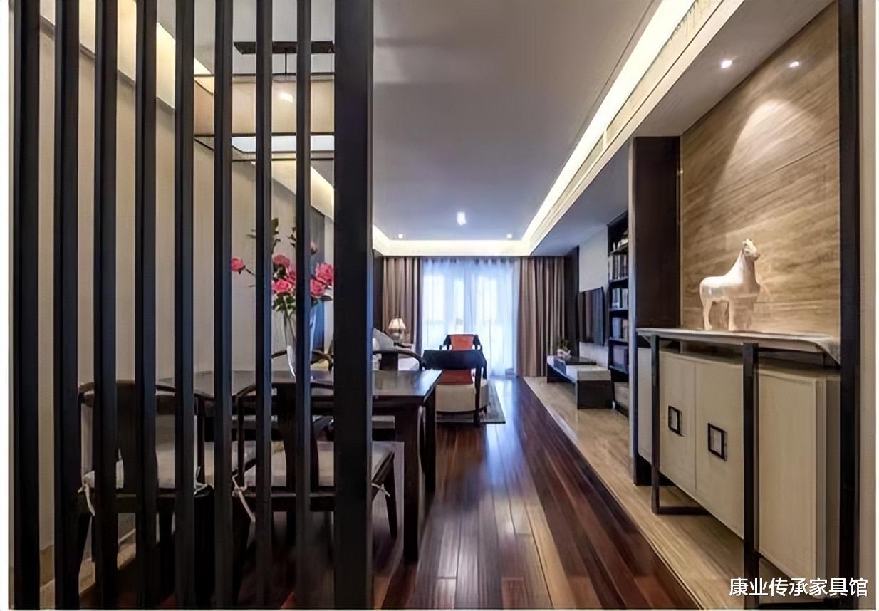 以“闲”为概念的新中式设计,诠释了简雅的闲逸生活