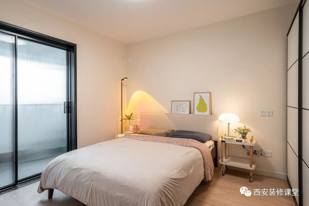 85㎡老房改造日式暖居,还有开放式厨房